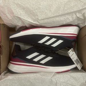 Purple and navy blue START YOUR RUN adidas size 9 BRAND NEW IN BOX NEVER WORN